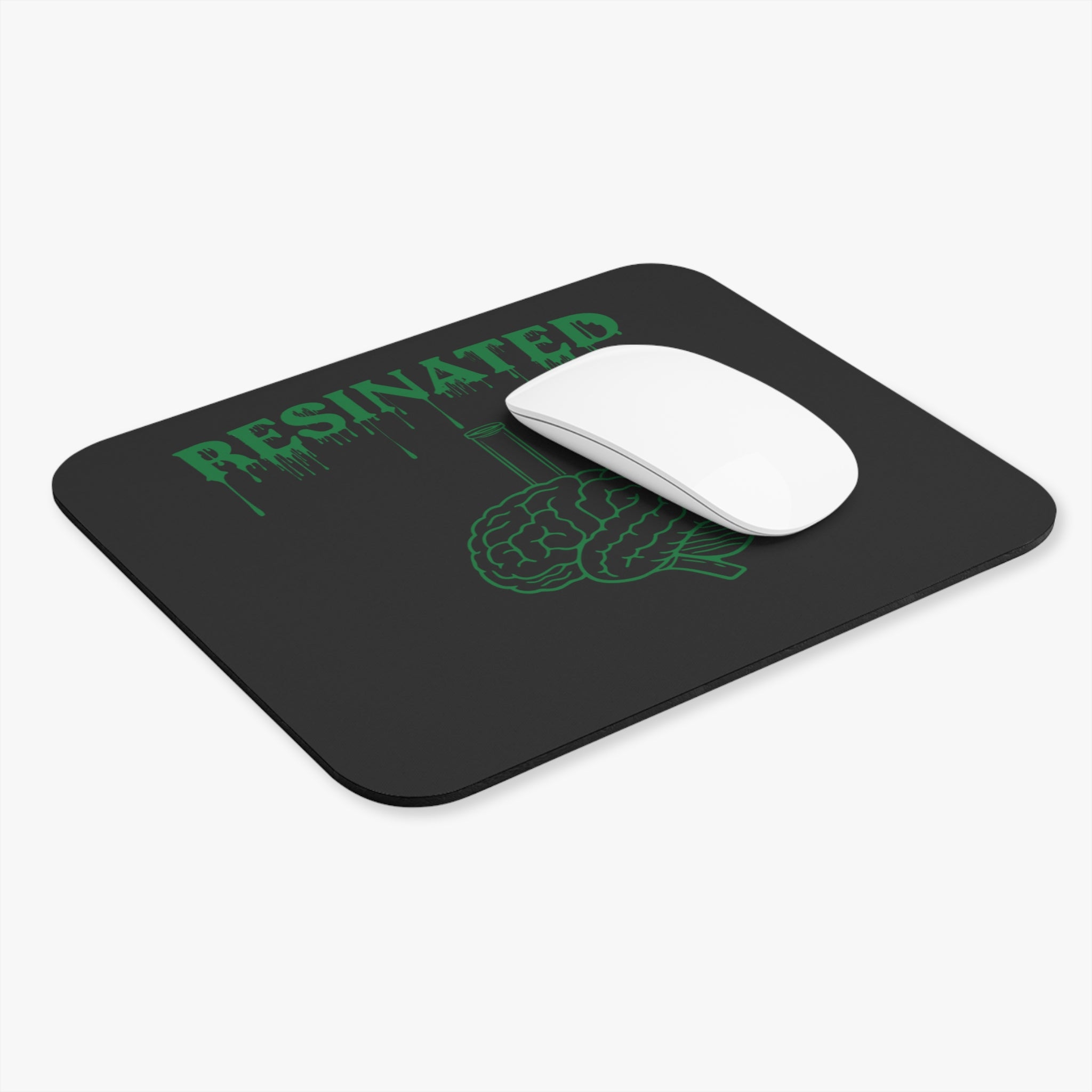 Resinated Brain Bong mouse pad | Smoking Stoner Desk Mat