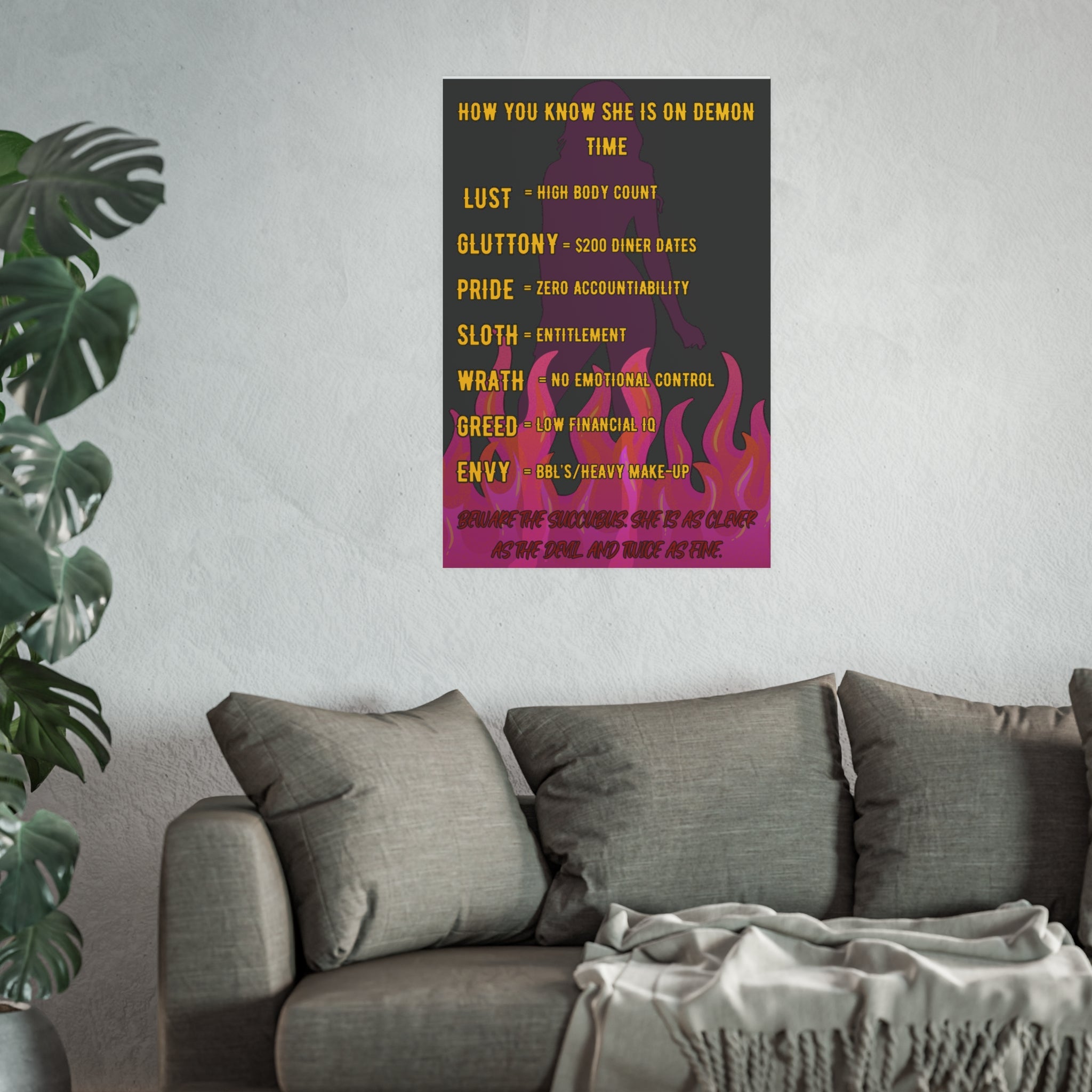 Demon Time Seven Sins Poster