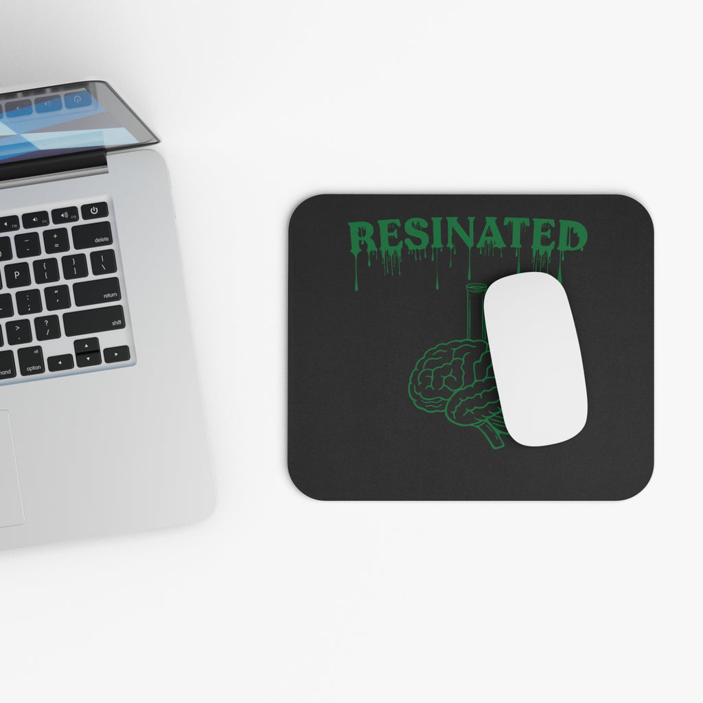 Resinated Brain Bong mouse pad | Smoking Stoner Desk Mat